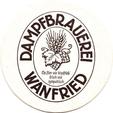 wanfried esw-he dampf rund 1a (215-dampfbrauerei wanfried-schwarz)